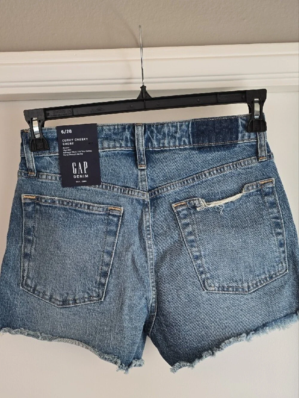 GAP Denim Cutoff Shorts - Blue